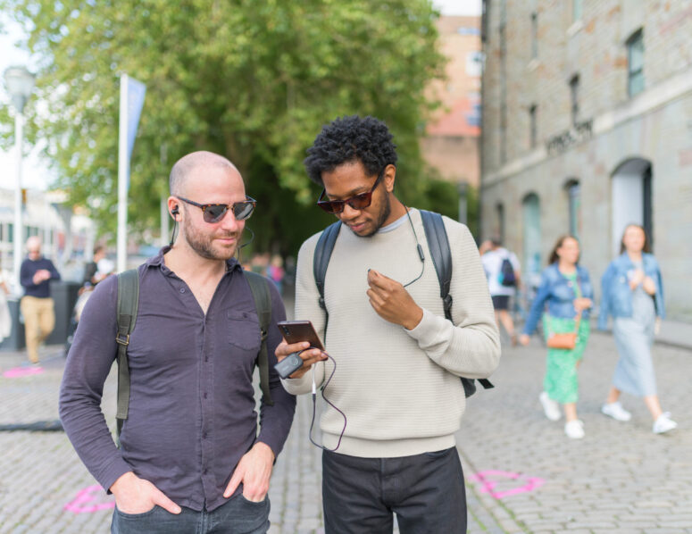 Audio walk Bristol harbour