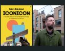 Iconicon book cover and portrait of John Grindrod